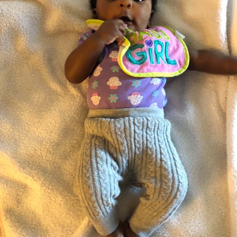 Baby girl baby gap knitted pants